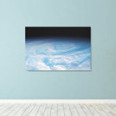 Toile Formation De Nuages Circulaires Sur L'Océan Pacifi (Insitu (Plancher de Bois))