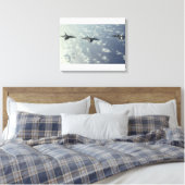 Toile Formation de trois navires de F-22 Raptors (Insitu(Chambre))