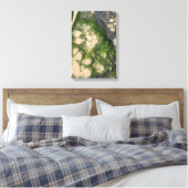 Toile Formation rocheuse de grès avec de la mousse émera (Insitu(Chambre))