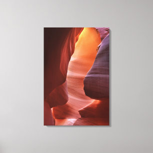 Toile Formations de fentes du canyon Antelope