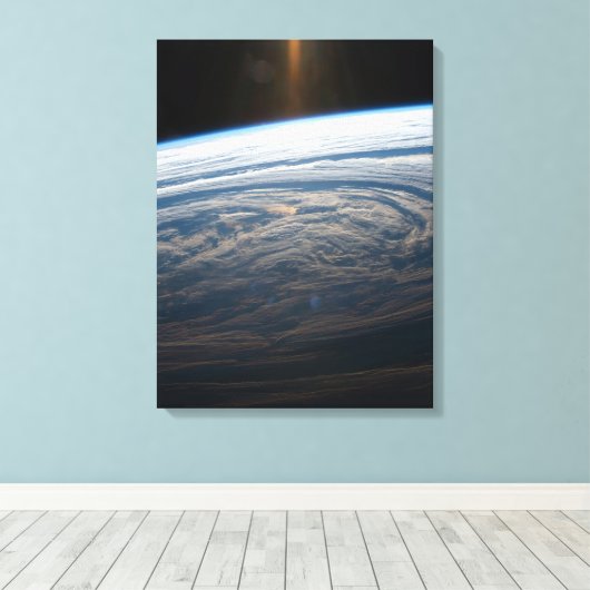 Toile Formations Nuageuses Dans L'Océan Indien Sud. (Insitu (Plancher de Bois))