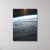 Toile Formations Nuageuses Dans L'Océan Indien Sud. (Recto)