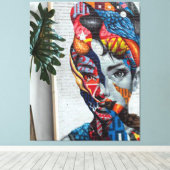 Toile Forme d'art classique abstrait (Insitu (Plancher de Bois))