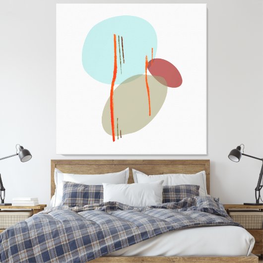 Toile Formes Boho (Insitu(Chambre))