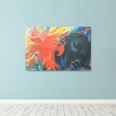 Toile Formes de combat (1914) par Franz Marc (Insitu (Plancher de Bois))