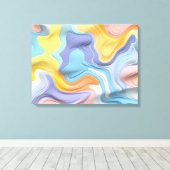 Toile Formes de fluide plastique (Insitu (Plancher de Bois))