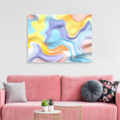 Toile Formes de fluide plastique (Insitu(Salon))