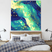 Toile Formes de flux Abstraites (Insitu(Chambre))
