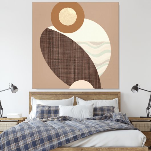 Toile Formes de terre (Insitu(Chambre))