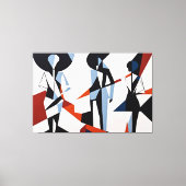 Toile Formes en dialogue (Recto)