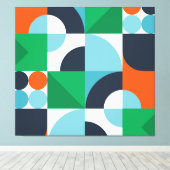 Toile Formes et formes simples Abstraites (Insitu (Plancher de Bois))