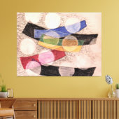 Toile Formes flottantes, art abstrait, (Insitu(Salon))