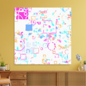 Toile Formes géométriques Abstraites (Insitu(Salon))