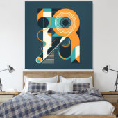 Toile Formes géométriques Abstraites (Insitu(Chambre))