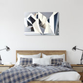 Toile Formes géométriques abstraites (Insitu(Chambre))