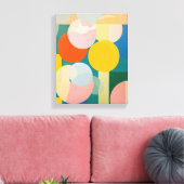 Toile Formes géométriques Art moderne coloré enveloppé C (Insitu(Salon))