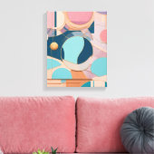 Toile Formes géométriques Art moderne coloré enveloppé C (Insitu(Salon))