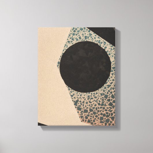 Toile Formes géométriques Art moderne coloré enveloppé C (Recto)