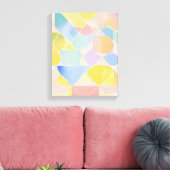 Toile Formes géométriques Art moderne coloré enveloppé C (Insitu(Salon))