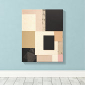 Toile Formes géométriques Art moderne coloré enveloppé C (Insitu (Plancher de Bois))