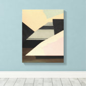 Toile Formes géométriques Art moderne coloré enveloppé C (Insitu (Plancher de Bois))