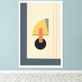 Toile Formes géométriques brutaux (Insitu (Plancher de Bois))