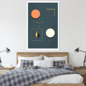 Toile Formes géométriques brutaux (Insitu(Chambre))