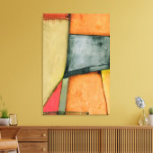 Toile Formes géométriques colorées contemporaines (Insitu(Salon))