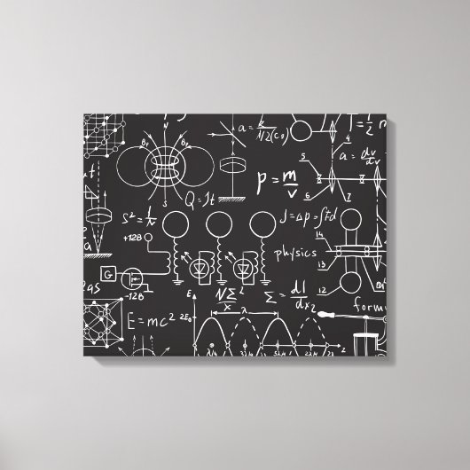 Toile Formules scientifiques : Patte de calcul du tablea (Recto)