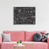 Toile Formules scientifiques : Patte de calcul du tablea (Insitu(Salon))