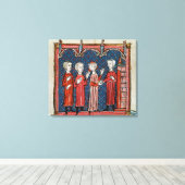 Toile Fornication et crime commis par un prêtre (Insitu (Plancher de Bois))