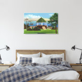 Toile Fort Allen Park Vue de Casco Bay (Insitu(Chambre))