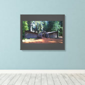 Toile Fort Clatsop, Astoria (Insitu (Plancher de Bois))