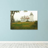 Toile Fort Point Light, Maine (Insitu (Plancher de Bois))