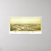 Toile Fort Reno Oklahoma Territory 1891 Lithograph (Recto)