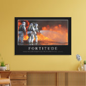 Toile Fortitude : Citation Inspirationnelle (Insitu(Salon))