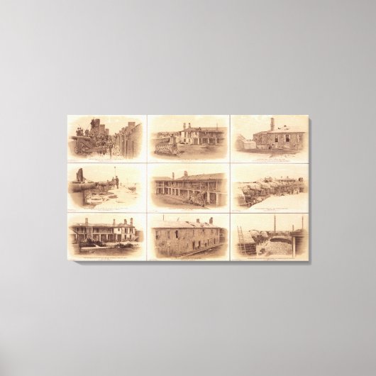 Toile Forts Sumter & Moultrie (Recto)