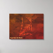 Toile Fossile Jurassique (Recto)