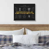 Toile Foudroyants* | Délinquants jetables (Insitu(Chambre))