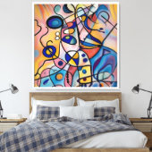 Toile Found on a Resounding Dream (Insitu(Chambre))