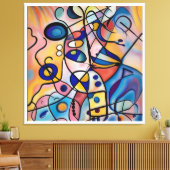 Toile Found on a Resounding Dream (Insitu(Salon))