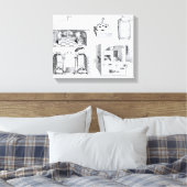 Toile Fours et divers appareils (Insitu(Chambre))