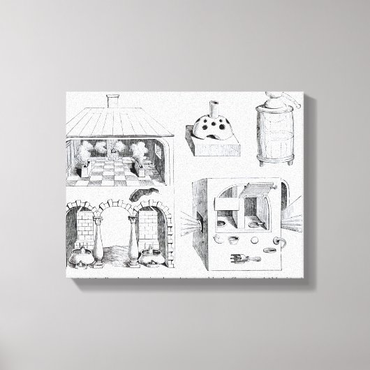 Toile Fours et divers appareils (Recto)