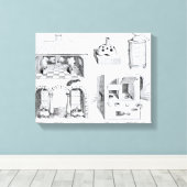 Toile Fours et divers appareils (Insitu (Plancher de Bois))