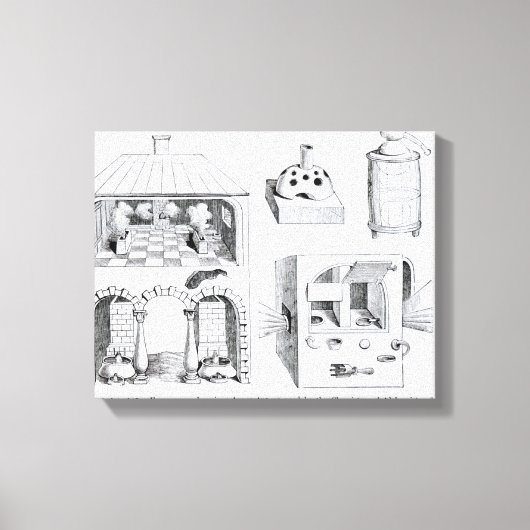 Toile Fours et divers appareils (Recto)