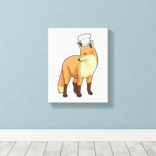 Toile Fox as Cook (Insitu (Plancher de Bois))