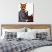 Toile Fox Avec Flûte (Insitu(Chambre))