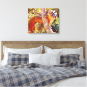 Toile Fox Squirrel Fermer l'art photographique Imprimer (Insitu(Chambre))
