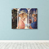 Toile Fra Angelico - Scène : Annonciation (Insitu (Plancher de Bois))
