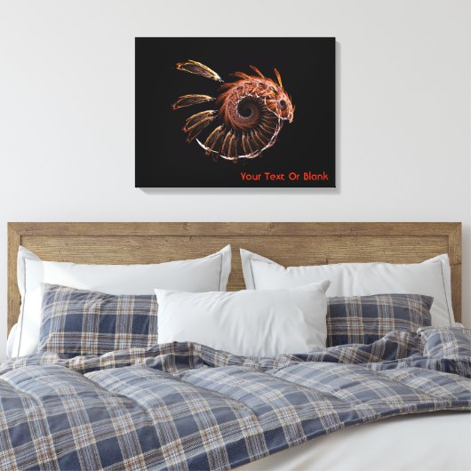 Toile Fractal Firebird (Insitu(Chambre))